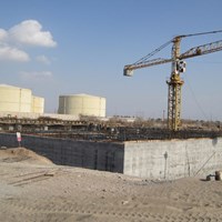 مخازن سوخت استراتژیک نیروگاه ایرانشهر